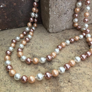 Gorgeous Long Beaded Necklace